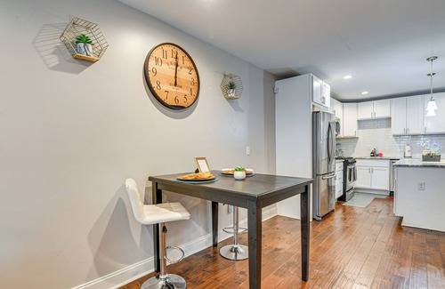 Downtown Baltimore Haus | 2 Mi to Dtwn Baltimore: Bright Townhome w/ Patio