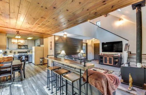 Mi-Wuk Village Haus | 2 Mi to Mi-Wuk Village Cabin with Large Deck