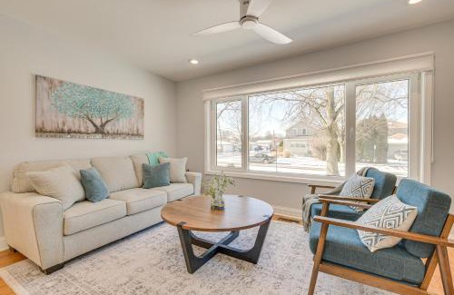 Evanston Haus | 2 Mi to Northwestern Updated Home with Game Room!