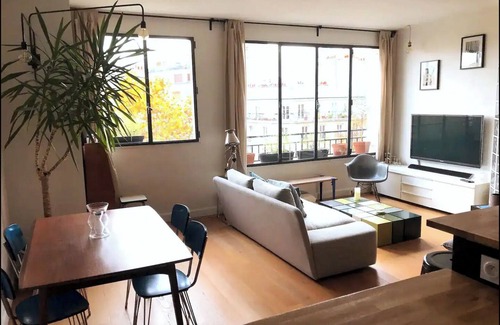 Quinze-Vingts Wohnung | 2 Pièces 45m² Lumineux Avec Ascenseur, Tout Équipé Bastille/nation