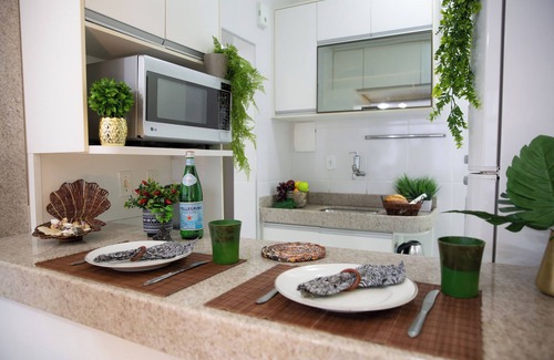 Centro Wohnung | 20 m from the beach in the center of Guarapari - Brazilian Corner