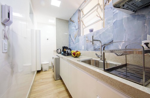 Centro Wohnung | 20 m from the beach in the center of Guarapari - Brazilian Corner