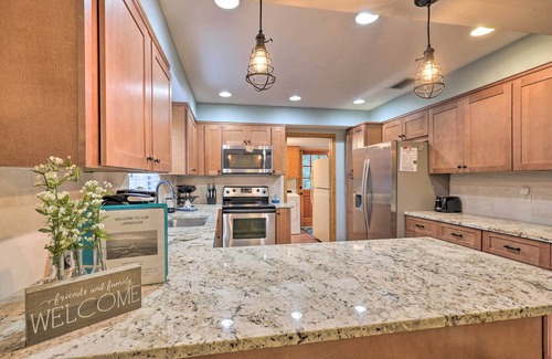 Earleton Haus | Wunderschönes Waldo Home mit neuem Dock am Santa Fe Lake!