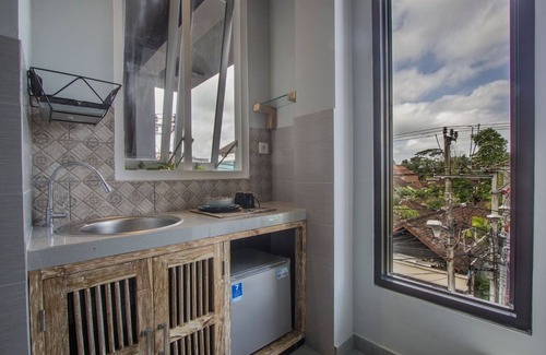 Ubud City-Centre Wohnung | 201 # 1BR Studio Apartment im Zentrum von Ubud