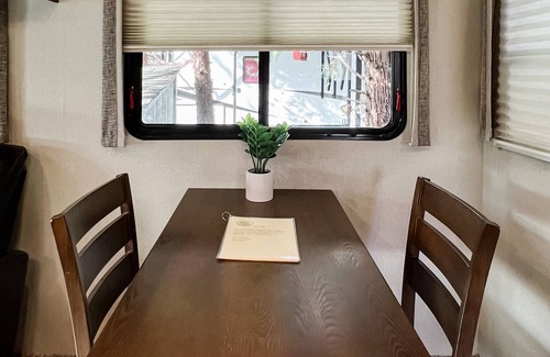 Gold Hill Haus | 2021 RV with everything you need for a cozy stay! River Access at the RV park.