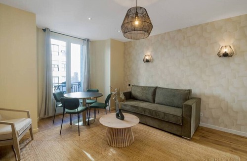 Charonne Wohnung | 21.appart 4pers#1 Bedroom #père Lachaise #nation