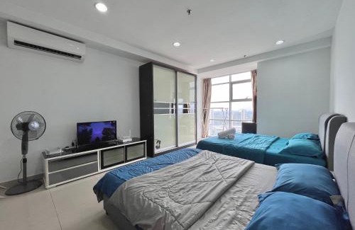 Subang Jaya Wohnung | #21 Studio First Subang Mall SS15 Courtyard-2mins to SS15 LRT !2-5PAX!