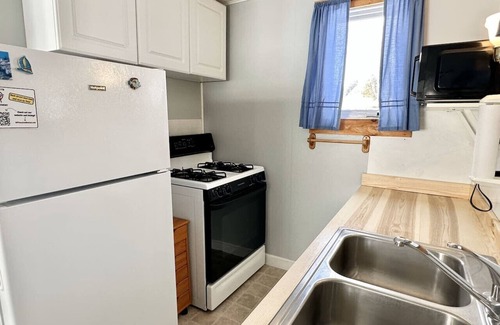 Bass Harbor Haus | 2BR Waterfront Pet Friendly Tiny Home with Dock! [Shipwreck]