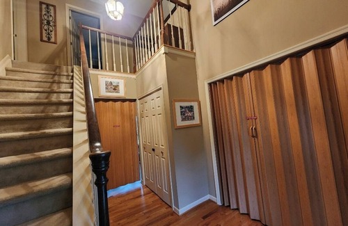 Luray Haus | 2nd floor, 4-bedroom space in Luray with a pool and a firepit