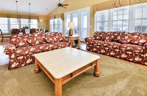 Inlet Harbour Haus | 2nd Row 6 BR Beach House with a Heated Private Pool! Wynding Down.