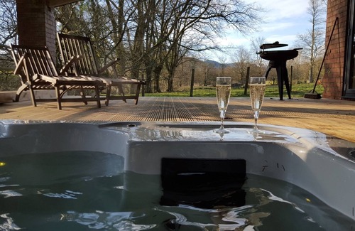 Llanwrtyd Wells Haus | 3 Schlafzimmer Scheune - 8 (Whirlpool)