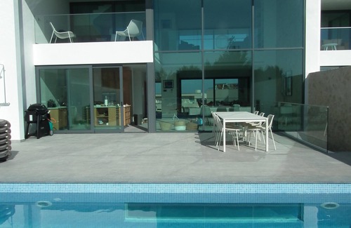 Salema Haus | Skandinavisch gestaltete Villa Salema mit fantastischem Blick auf das Meer und die Natur