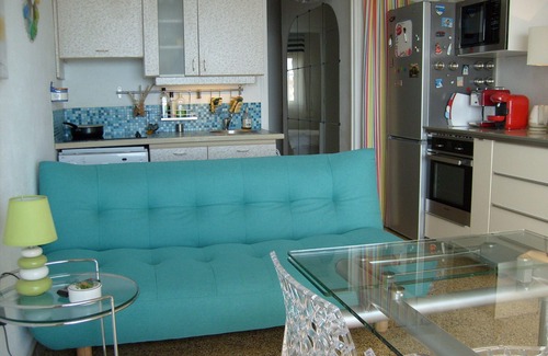 Mediterranee Wohnung | 3-Zimmerwohnung mit Meerblick 4 bis 6 Personen 2 Schlafzimmer Sehr angenehmer Parkplatz