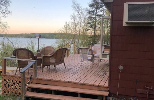 Rochert Kabine | 320' of sandy shore - privacy + pontoon available