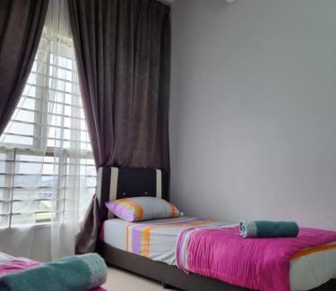 Putrajaya Wohnung | 3R2B Entire Apartment Air-Conditioned by WNZ Home Putrajaya for Islamic Guests Only