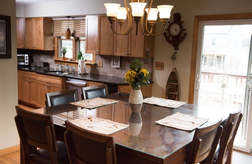 Bayville Haus | 4 bedroom house with gorgeous views of Barnegat Bay and 71 foot bulkhead