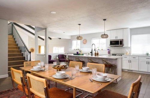 Northwest Arvada Haus | 4 BR Modern Home With Pool Table and Fire Pit