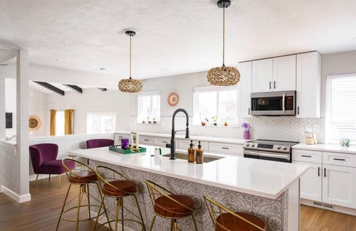 Northwest Arvada Haus | 4 BR Modern Home With Pool Table and Fire Pit