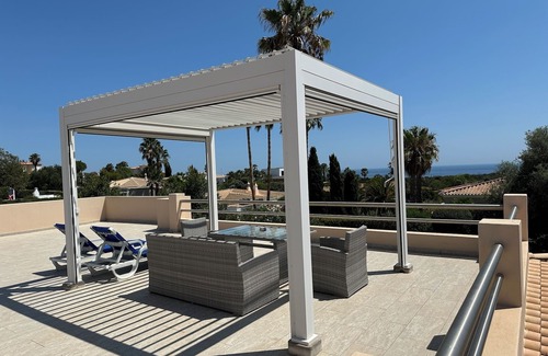 Estombar Villa | Hochkwalitative 4 Sz,4 Badz 260m² Poolvilla, Meernah, 6 x Klimageräte
