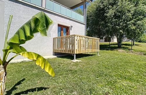 Clairvaux-les-Lacs Wohnung | 40m2 apartment with terrace