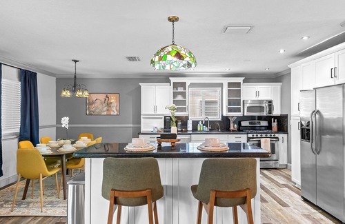 Plantation Haus | 4BD w/ Heated Pool, Game Room & BBQ - Beach Nearby