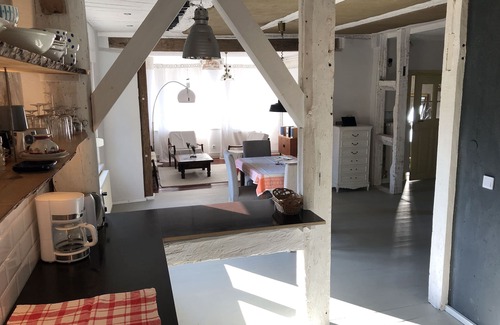 Stolzenhagen Haus | 5 Minuten vom Nationalpark entfernt Ferienhaus für Wanderer, Radfahrer, Angler