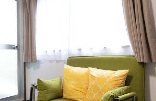 Nishi-Shinjuku Wohnung | 5 minutes on foot from Nishi-Shinjuku 5-chome Station & double bed & veranda