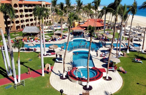 San Jose del Cabo Eigentumswohnung | ** 5 Sterne - Oceanfront Coral Baja Condo mit herrlichem Blick vom großen Balkon **