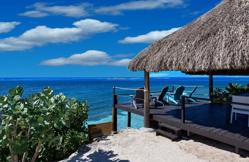 Sero Colorado Haus | NEUE AUFLISTUNG!! Villa am Meer mit privatem Pool und Palapa (bei Baby Beach)