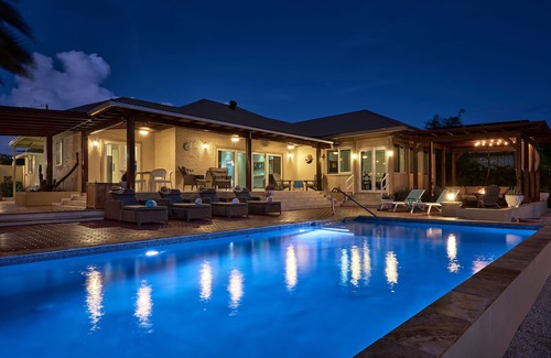 Sero Colorado Haus | NEUE AUFLISTUNG!! Villa am Meer mit privatem Pool und Palapa (bei Baby Beach)