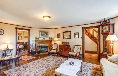 White Haven Haus | 6 Mi to Hickory Run Park Victorian Home with Porch
