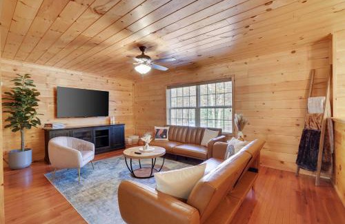 Hickory Hills Haus | 6BR Cabin w Fire Pit Game Room & Basketball