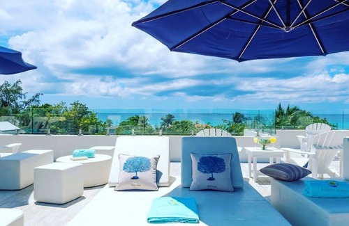 West Bay Eigentumswohnung | 4BR, Meerblick von der Dachterrasse, Seven Mile Beach (10 Schlafplätze) Boggy Sands Club