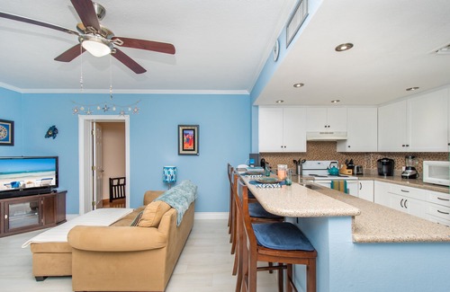 Rum Point Wohnung | Mi Casa, Su Casa, 1 Wohneinheit direkt am Strand im Retreat, Rum Point, Grand Cayman