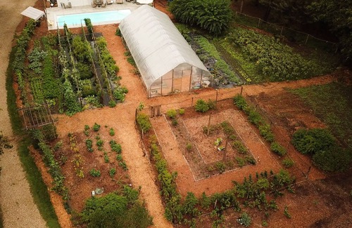 Union Pier Haus | Atemberaubende Inn auf 30 Hektar mit Pool, Wald, Fluss, Wanderwege, Farm, in der Nähe von Strand!