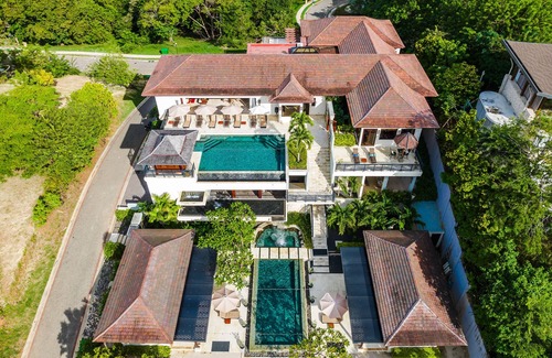 Tamarindo Haus | 8 Schlafzimmer Privat Luxury Estate mit Blick auf die Bucht von Tamarindo