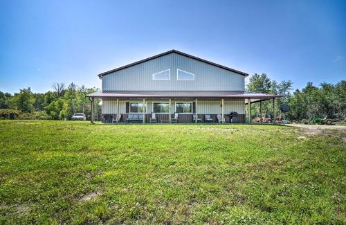 Au Gres Township Haus | 800-Acre Au Gres Oasis 2 Ponds and ATV Trails!