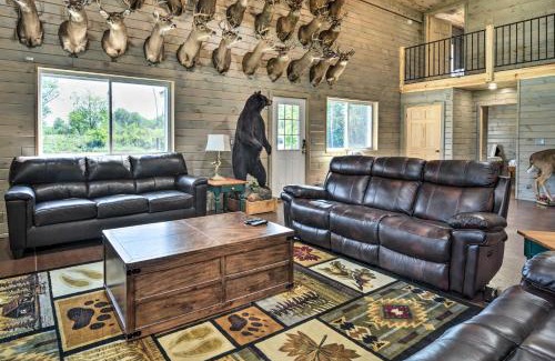 Au Gres Township Haus | 800-Acre Au Gres Oasis 2 Ponds and ATV Trails!