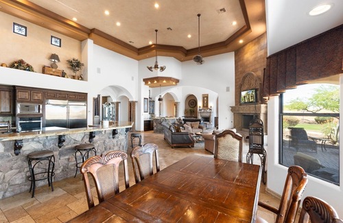 Cave Creek Haus | 8400sf Spectacular Mansion Billard und Minigolf Scottsdale / Cave Creek (16 Betten)