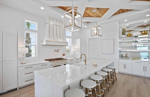 Port St. Joe Haus | Hawk's Nest: Luxurious 9 BR Beachfront Mansion | Infinity Pool | Hot Tub | Indoor Slide | Sleeps 27!