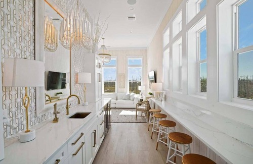 Port St. Joe Haus | Hawk's Nest: Luxurious 9 BR Beachfront Mansion | Infinity Pool | Hot Tub | Indoor Slide | Sleeps 27!