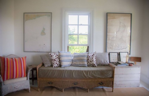 New Shoreham Haus | A Block Island landmark with historic charm, gardens, long water views