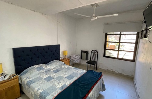 Cordoba Haus | A great room with a comfortable bathroom with hot tub