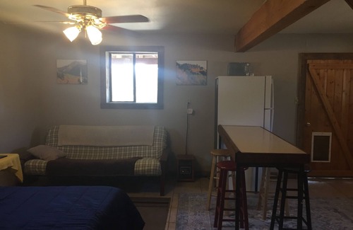 Mancos Haus | A lovely home with spectacular views of Mesa Verde. Sundeck, patio and privacy.