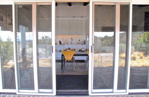 Santa Fe Haus | A Santa Fe contemporary casita with HUGE views