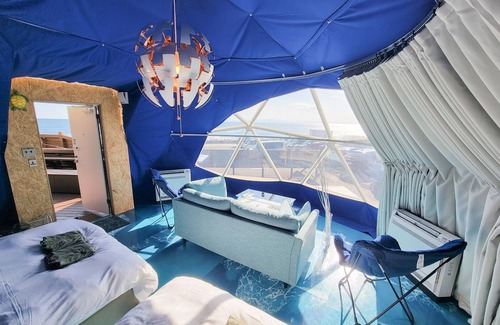 Minamichita Kabine | A site dome tent / Chita-gun Aichi