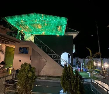 Kaul Haus | A7 Resorts 3 BHK Luxury Villa Pool Snooker Waterfall Bonfire River