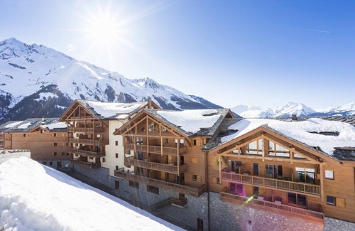Sainte-Foy-Tarentaise Eigentumswohnung | Accès Piscine Intérieure + Spa Sur Place | Appartement Près des Pistes!