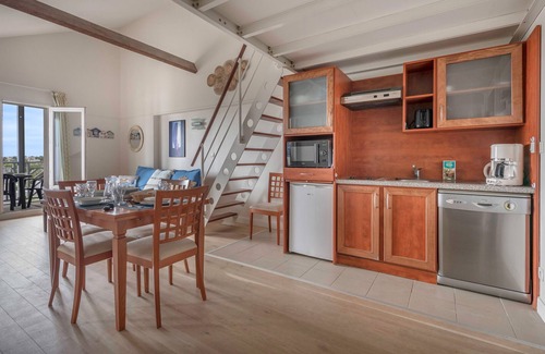 Le Croisic Wohnung | Maisonette mit Balkon, Pool und Strandzugang