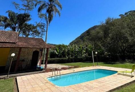 Sao Jose do Ribeirao Villa | Aconchegante SÍTIO com piscina em Bom Jardim